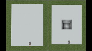 [tutorial] Flush 2x2 Trapdoor | Minecraft Bedrock