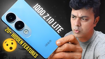 iQOO Z10 Lite ⚡️ Unboxing, Review and 30 Plus Tips and Tricks, Hidden Features 🔥