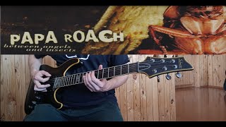 Papa roach - Between angels and insects guitar cover by VlK + tab #guitar #rock #cover #tutorial