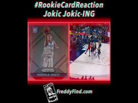 Rookie Card Reaction - 2X @NBA MVP Nikola Jokic JOKIC-ING.