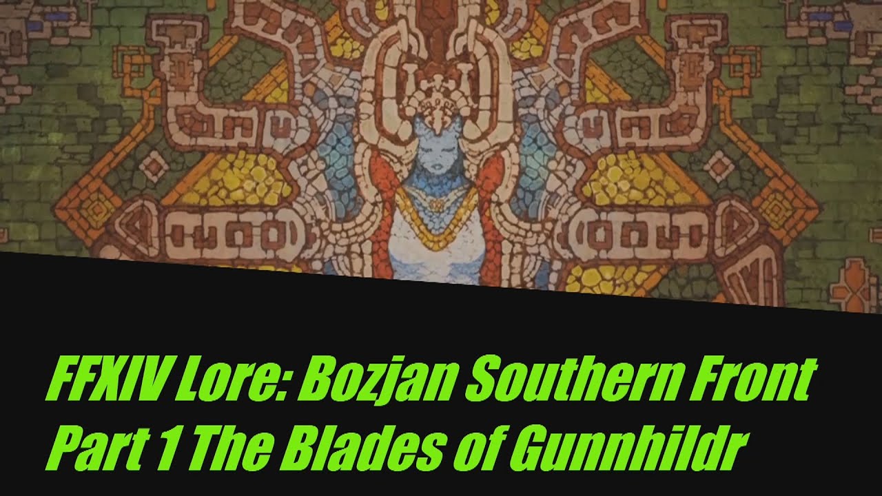 FFXIV Lore The Story of the Bozjan Southern Front Part 1 The Blades of