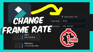 Filmora 12 Tutorial How To Change Video Frame Rate To 60fps
