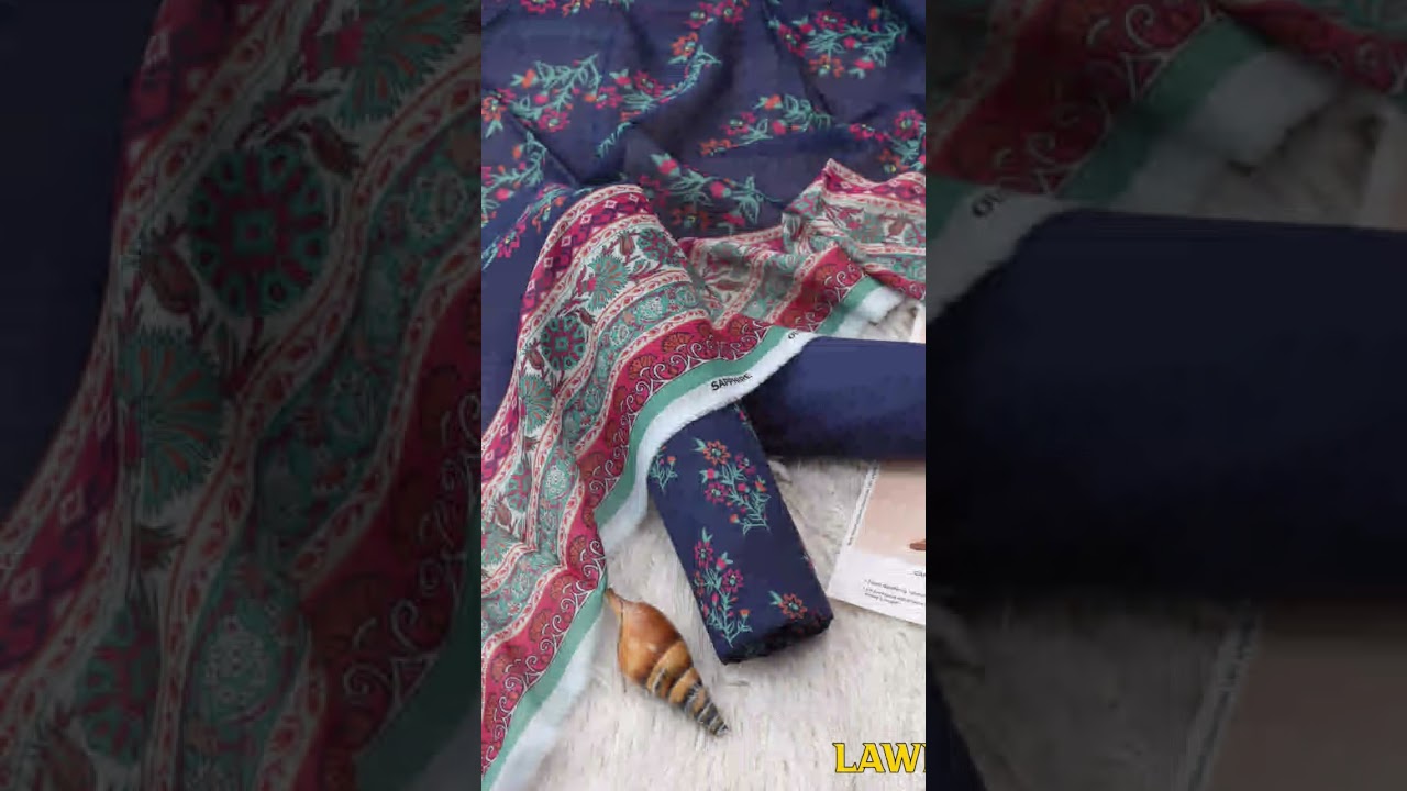 BRAND*SAPPHIRE*Luxury Digital Printed  LAWN 3-Piece Collection 2026*  2850contact03226307997 thanks👍