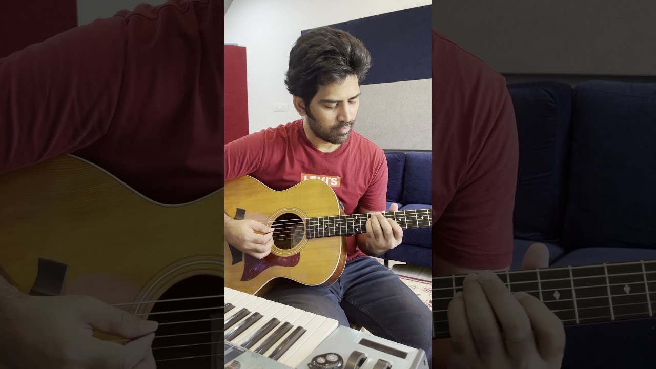Oh my baby | #gunturkaaram | #maheshbabu | #sreeleela | #ohmybaby | #guitar |