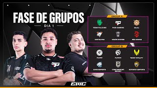 EWC 🏆 FREE FIRE | RODADA 1 - COPA DO MUNDO DE ESPORTS 🏆#freefire