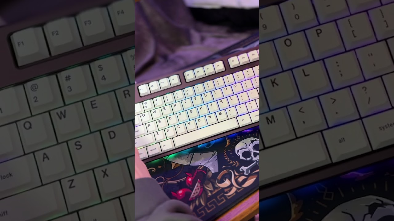 ASMR | This keyboard is HEAVY #asmr #shorts #sleep #keyboard