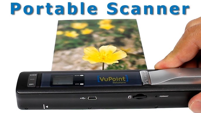 Scanners A4 Mini Iscan Portable Document Images Po Scanner WiFi