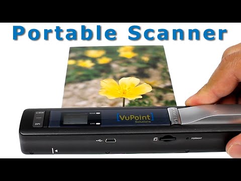 How to Use Portable Handheld Scanner