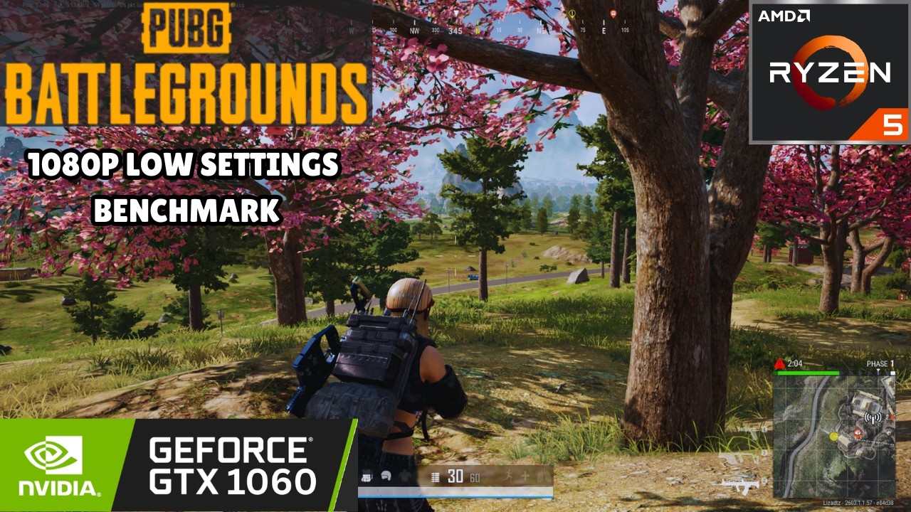 PUBG: BATTLEGROUNDS | GTX 1060 6GB | Ryzen 5 3500X | 1080P Low