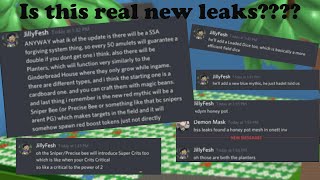 IS THIS REAL NEW LEAKS???