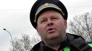 Попов пригласил в подразделение чтобы посмотреть всех нарушителей ГАИ ЮВАО. часть 2