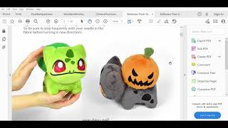 Making Bulbasaur using a Free Choly Knight pattern