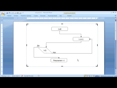 как ... нарисовать блок-схему в WORD, EXCEL, POWER POINT, VISIO