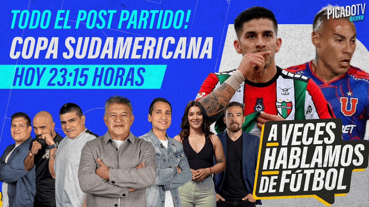 🔴 EN VIVO: TODO EL POST PARTIDO: U. CHILE VS. PALESTINO