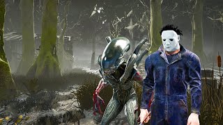 Myers & Xenomorph Gameplay | Dead By Daylight screenshot 5