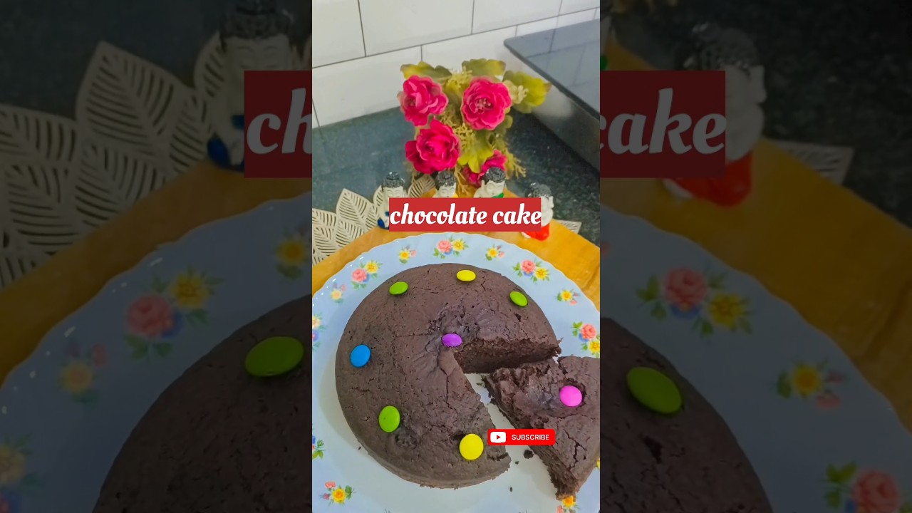 Super Moist Chocolate Cake 🎂| Easy Homemade cake# wheat flour n jaggery cake
