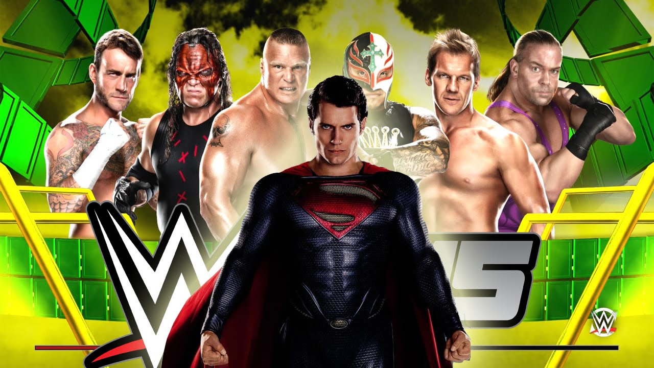 Superman Glitch - 6-Man Ladder Match [Money in the Bank] WWE 2K15