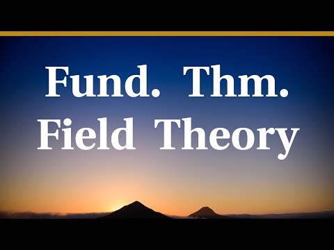 Fundamental theorem of