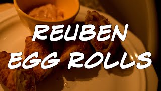 How to Make Reuben Egg Rolls!