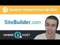 Sitebuilder Shared Web Hosting Review 2017