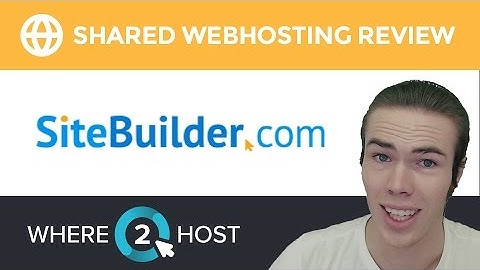 Sitebuilder Shared Web Hosting Review 2017
