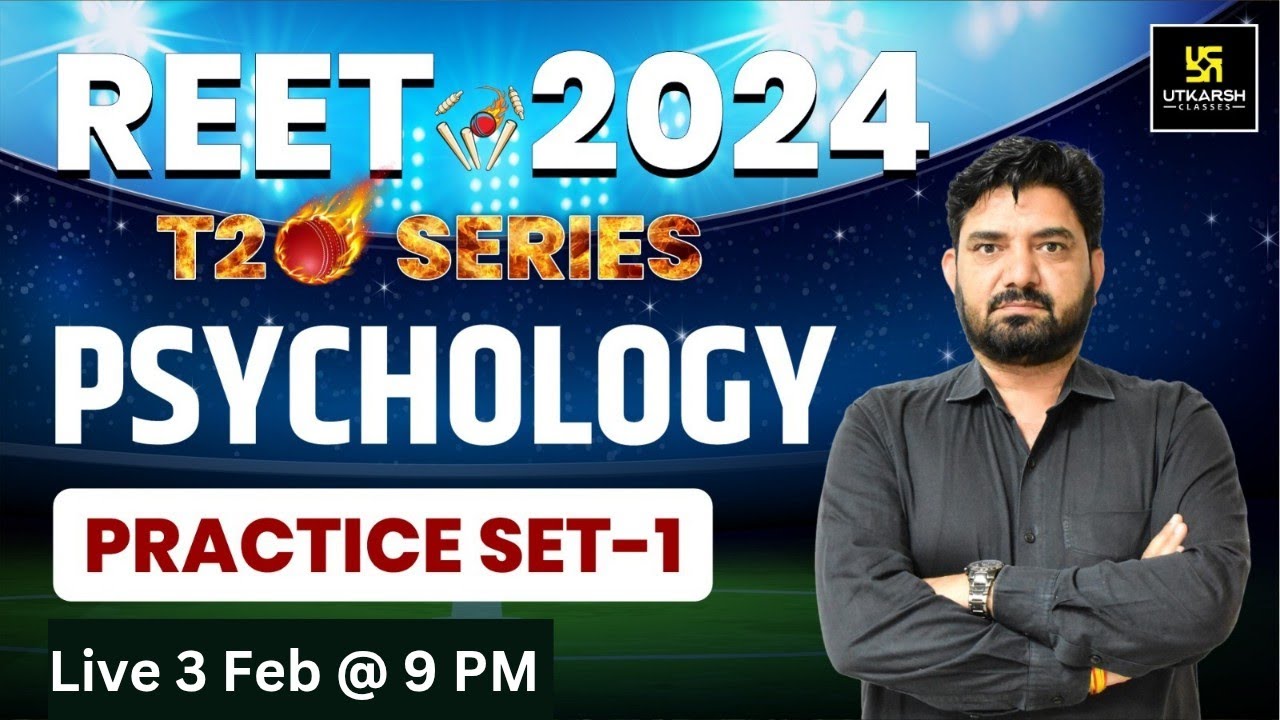 REET 2024 | REET Psychology Practice Set 01 | Psychology for REET | Surendra Sangwan Sir