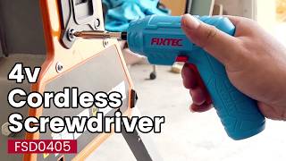 FIXTEC 4V Rechargeable Screwdriver FSD0405
