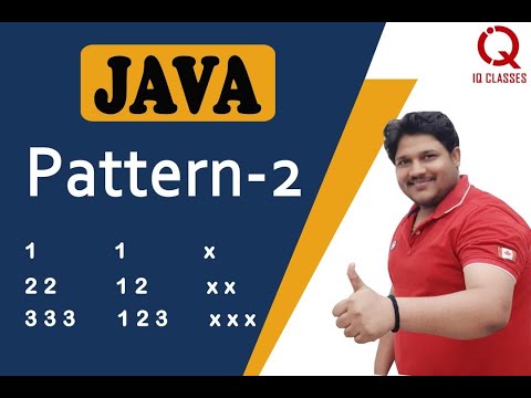 Java Patterns Programs Class 10/9 ICSE-Part2