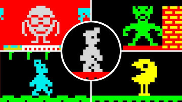 ZX Spectrum Longplay | Manic Miner [4K UHD 50 FPS]