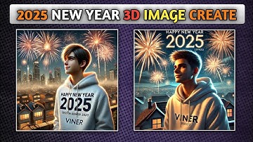 New Trending 3d Ai Image Create ✨| 2025 Happy New year Ai Image Create  | 2025 Ai Bing Image Creater
