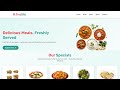 Food Website for Beginners – Complete Frontend Series | Responsive &amp; Modern UI | HTML CSS JS