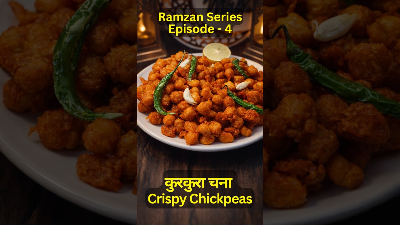 Ramzan Iftar Special 😍 | Crispy Masala Kabuli Chane | Ramzan Series Episode - 4 