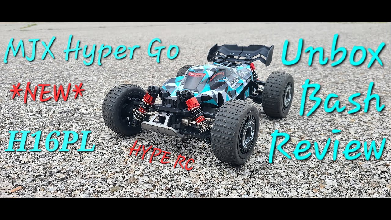 HYPER GO H16PL 1/16 RTR Brushless RC Buggy, Race Cars für Erwachsene,  schneller 62 Km/h RC Truck, 4WD High Speed Rennen Car mit 2S 2000 mAh Akku  für Basher: : Spielzeug