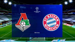 Lokomotiv Moscow vs Bayern Munich | RZD Arena | UEFA Champions League | PES 2021