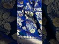 Handloom pure katan Banarasi silk saree
