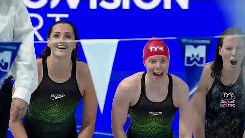 Budapest 2021 EC Women's 4x100 Medley Relay Final ...