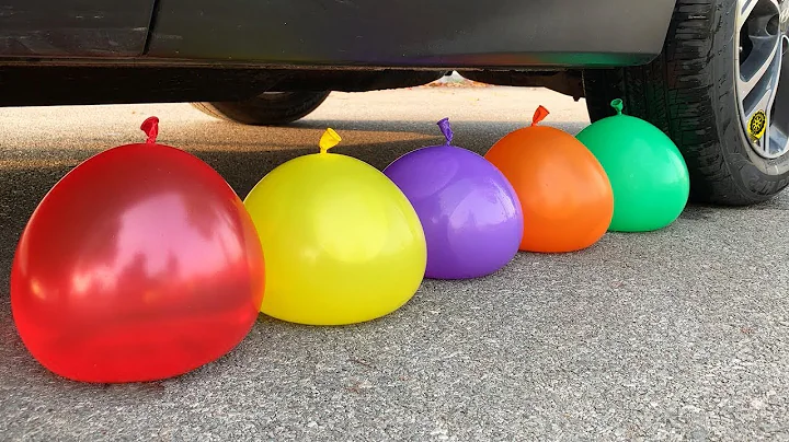 Experiment Car vs Coca Cola, Fanta, Mirinda Balloons | Crushing Crunchy & Soft Things by Car | Test