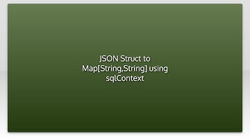 JSON Struct to Map[String,String] using sqlContext