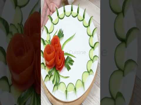 Amazing Vegetable Carving Ideas For Food Garnishes amp Arts FULL RECIPE LINK IN DESCRIPTION BOX