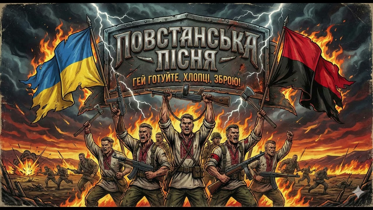 Повстанська пісня – Гей готуйте, хлопці, зброю! (Ukrainian Power Metal / Battle Anthem)
