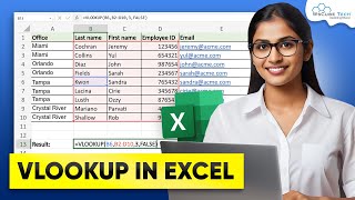 How to Use VLOOKUP Formula on Large Data In Excel | 10 Minute Tutorial for Beginners