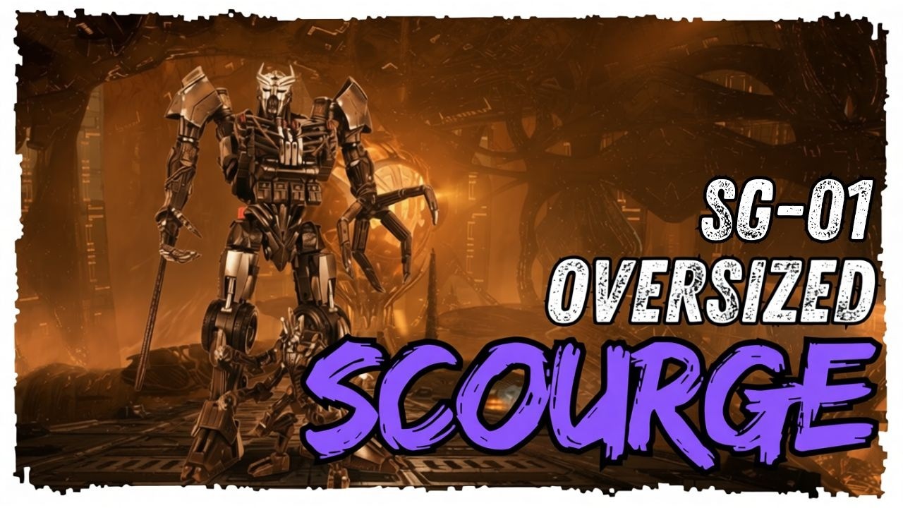 SG-01 Transformers MPM Scale Oversized Studio Series Scourge Review