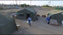 Homeless veterans take refuge at Arizona encampment 