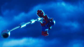 Spider-Men vs Green Goblin in Lego
