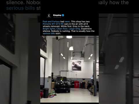 TWO GT3 RS ONE SHOP FLOOR