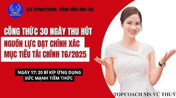 NGÀY 17:  20 BÍ KÍP ỨNG DỤNG SỨC MẠNH TIỀM THỨC