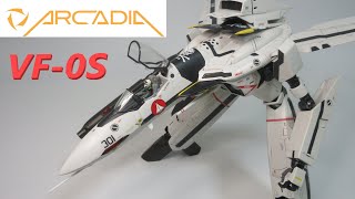 【マクロス玩具レビュー】アルカディア 1/60 VF-0S ロイ・フォッカー機　／　Arcadia 1/60 scale VF-0S Roy Focker