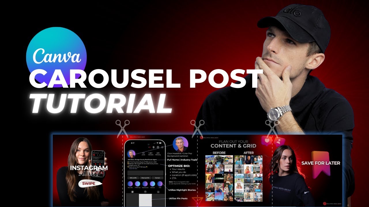 How to Create INSTAGRAM CAROUSEL posts with Canva | Step-by-Step ...