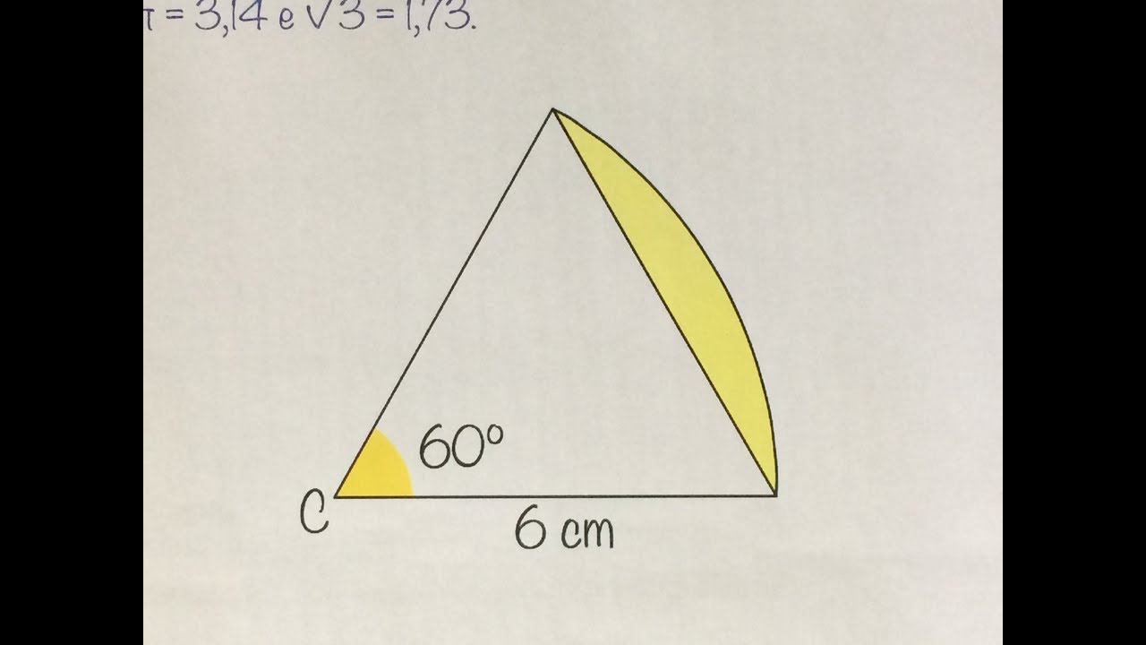 MFUNA | GMP5 - A área do SEGMENTO CIRCULAR e a fórmula do livro area of a trapezoid