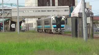 2022.09.02　JR五能線　鰺ケ沢行き【GV-E400系・822D】　2022.09.02